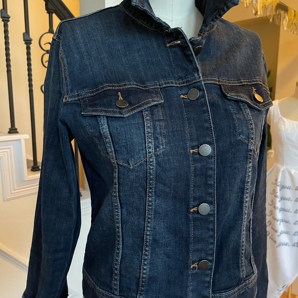 Taylor Swift Reputation Tour dark blue denim Jacket size small Swifty merch - Picture 4 of 10
